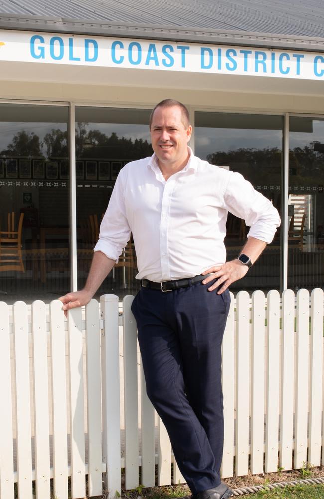 Councillor Dan Doran says the future will be a ‘golden age’ for Robina.