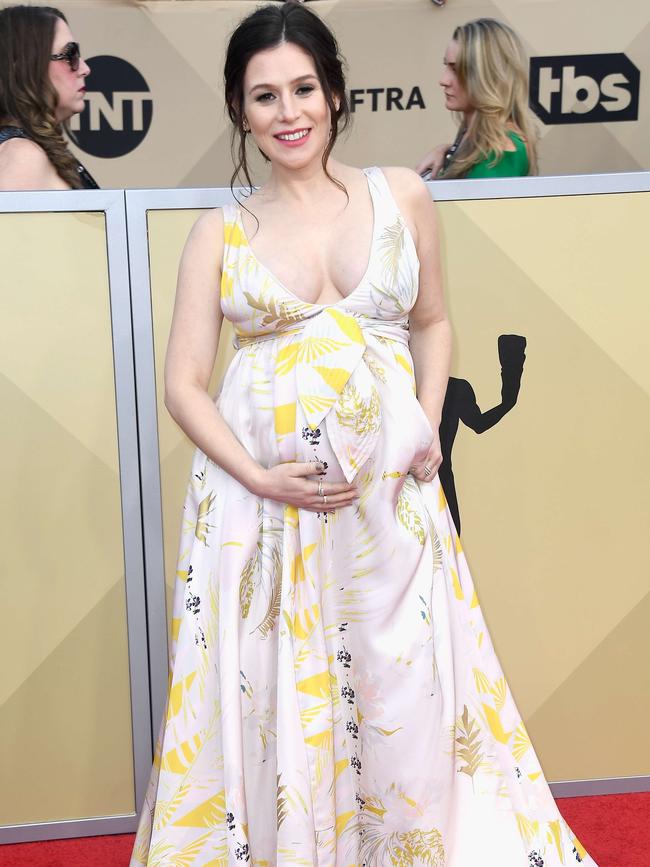 Yael Stone attends the 24th Annual Screen Actors Guild Awards. Picture: Frazer Harrison/Getty Images