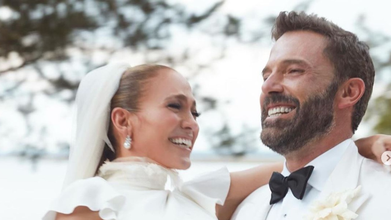 Lopez and Affleck wed in 2022. Picture: Instagram/Jlo