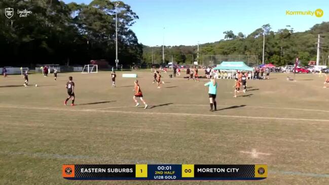 Replay: Eastern Suburbs v Moreton City Excelsior FC (U12 boys gold cup) - Football Queensland Junior Cup Day 1