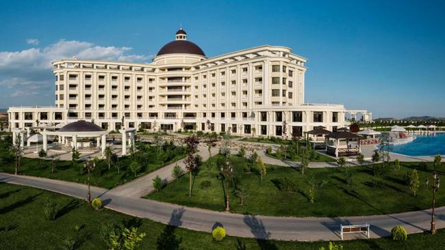 A pre-COP29 event was held at the swanky Shamakhi Palace Hotel in Azerbaijan. Picture: Supplied