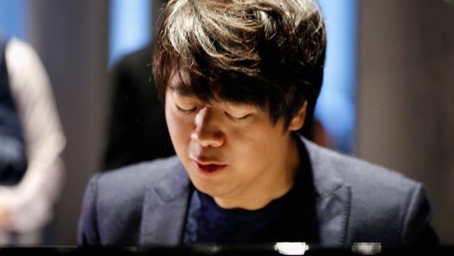 Pianist Lang Lang perfomstwo of Saint-Saens works on his new album. Picture: Ian Ach/Getty Images