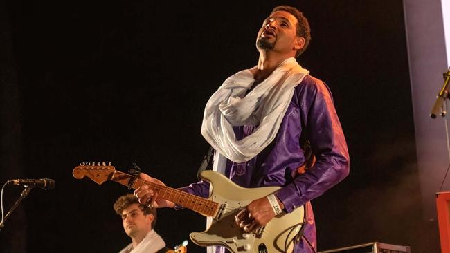 Mdou Moctar performs at WOMADelaide 2023. Picture: John Hemmings, supplied