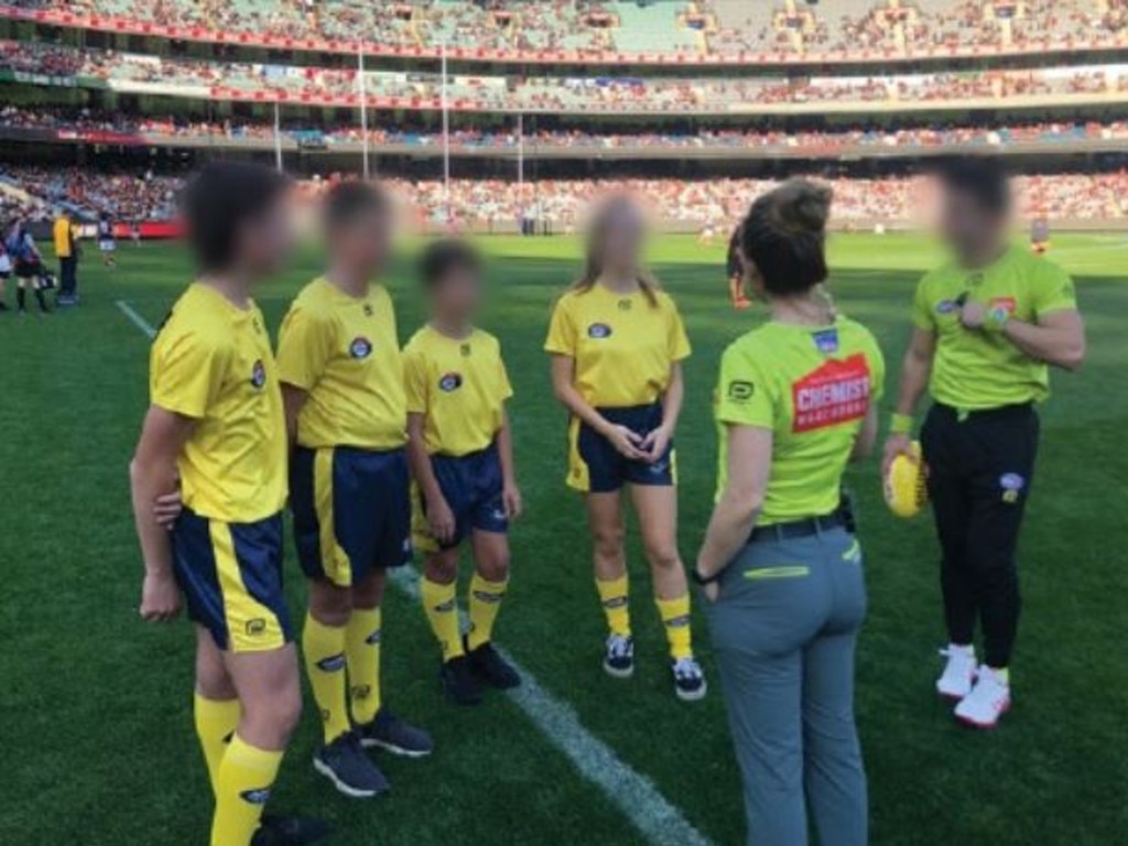 Very few female umpires have pursued officiating at the games top level. Picture: News Corp Australia