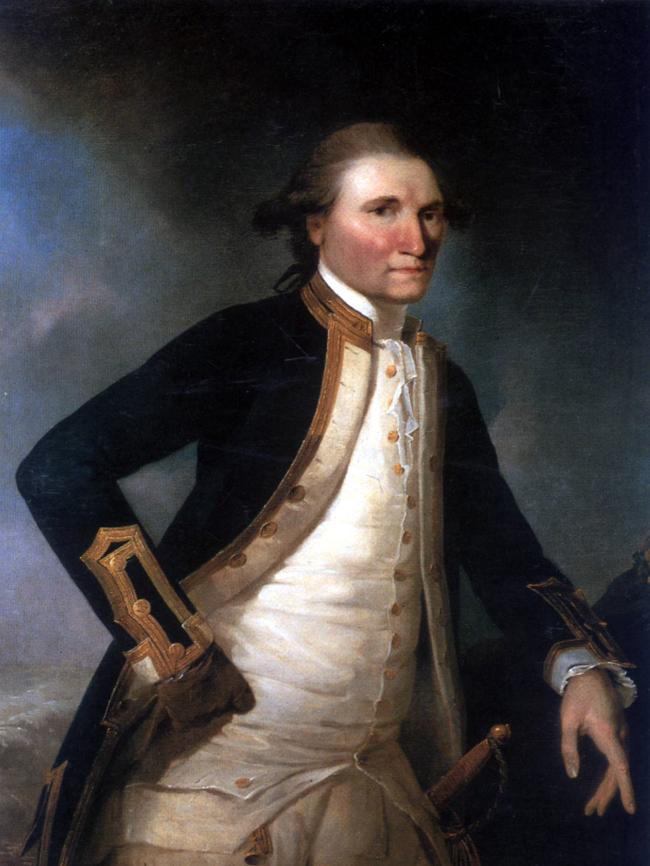 Portrait of Captain James Cook by John Webber