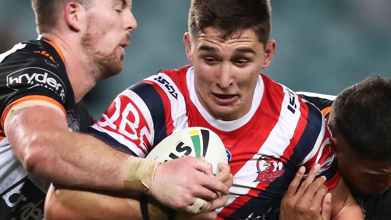 Roosters young gun Victor Radley points to Steve Matai’s classic ...