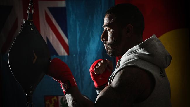 Quinlan says Kempsey wasn’t the place for a professional boxer to be. Picture: Carmela Roche