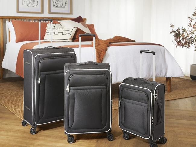 Aldi's executive traveller range. Picture: ALDI