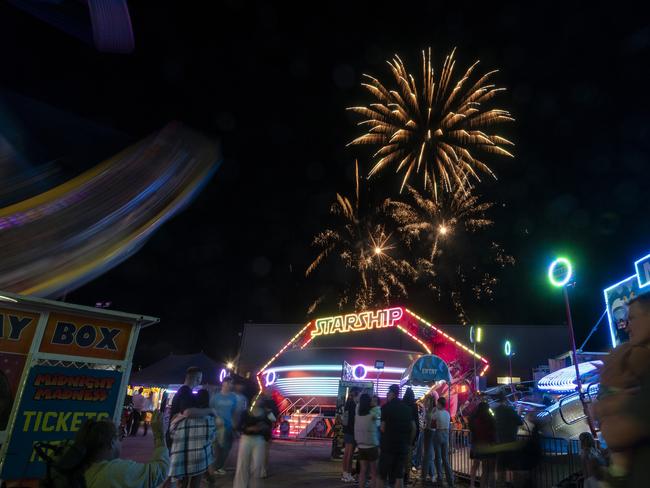 The 2024 Swan Hill Show ended with a bang. Picture: Noel Fisher