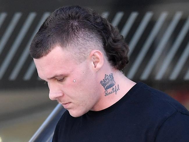 William Brierley leaves Maroochydore Court House. Picture: Patrick Woods.