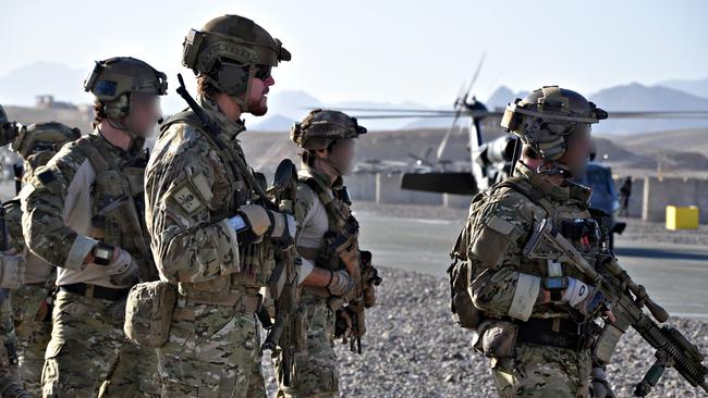 Corporal Ben Roberts-Smith VC, MG with the Special Operations Task Group in Afghanistan. Picture: Department of Defence