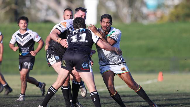 Lower Clarence got off to a great start in its round three clash. Picture: DC Sports Photography