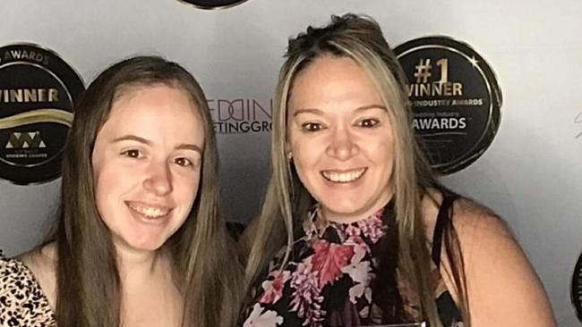 Leanne James (left) pictured with her daughter.