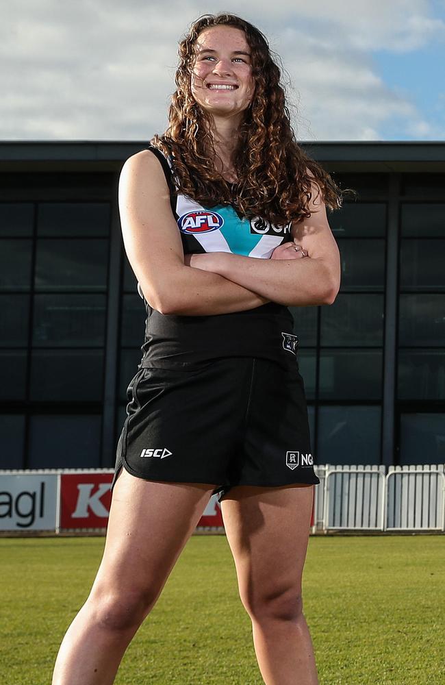 Lauren Young is highly regarded despite her injury troubles in 2022. Picture: Sarah Reed