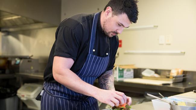 Mon Komo Hotel head chef Tim Stanton. Picture: Dominika Lis