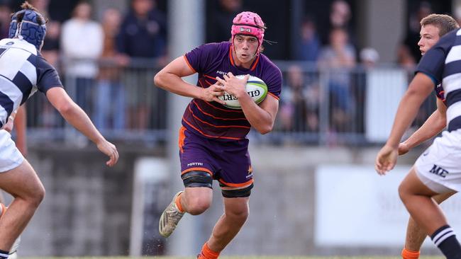 Roko Knott in action for Sunshine Coast at the Queensland Rugby Union Schools State Championships. Picture: Kev Nagle