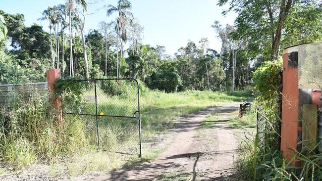 West Coolum Road, up for auction on Thursday night. It is also the subject of a Sunshine Coast Council enforcement notice. There has been thousands of tonnes of fill illegally dumped there with heaps of construction waste in it, including asbestos. Photo Patrick Woods / Sunshine Coast Daily.