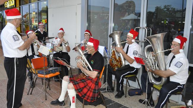 The Dalby Silver Band were one of many acts that kept locals entertained at past Christmas Street Parties held by the Dalby Chamber of Commerce. Photo: Gen Kennedy/Dalby Herald