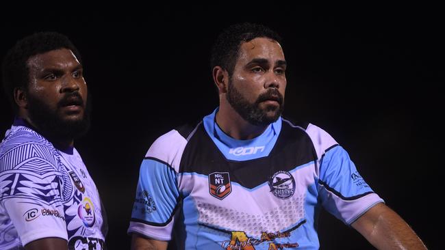 Sharks vs Darwin Brothers in the Humpty Dumpty Foundation round of 2022 NRLNT season. Picture: (A)manda Parkinson