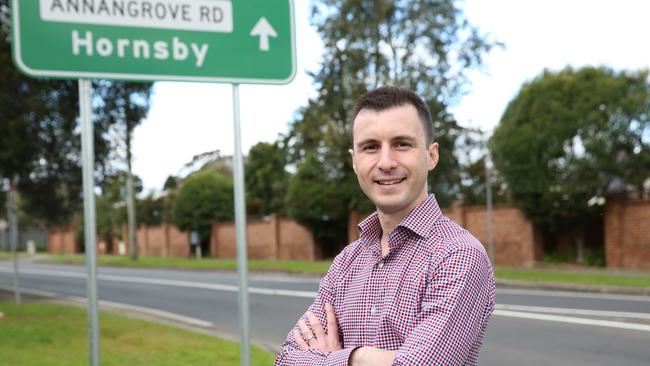 Hills Shire Mayor Peter Gangemi is calling for urgent funding to improve Annangrove Road.