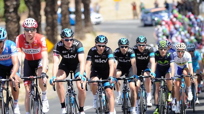 The Tour Down Under is causing traffic delays so motorists are advised to take it easy. Pic: David Mariuz/Getty Images