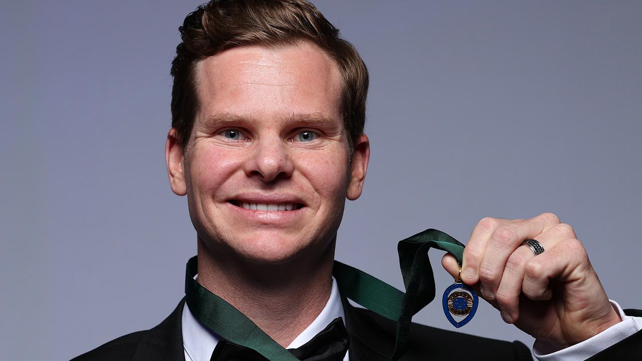 Steve Smith has won the Allan Border Medal for a record-equalling fourth time. Picture: Getty Images