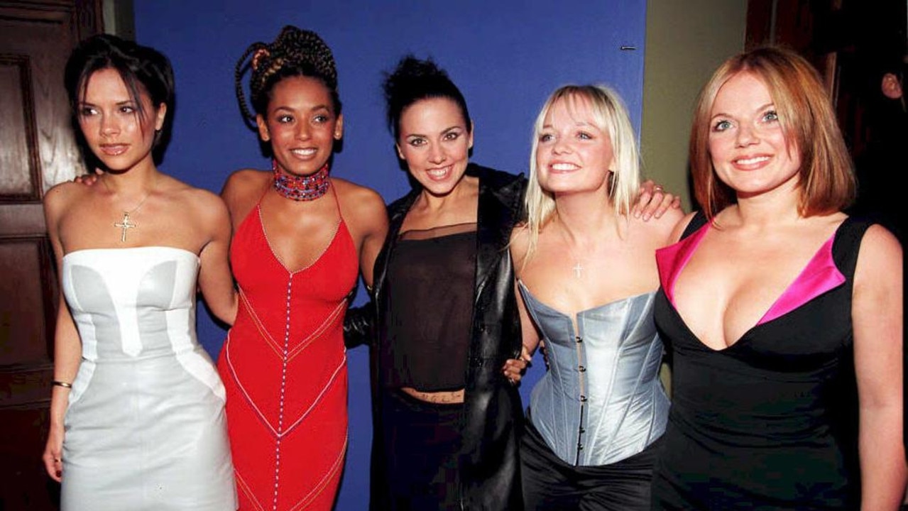 The Spice Girls from back in 1998. Photo by SEAN DEMPSEY / PRESS ASSOCIATION / AFP