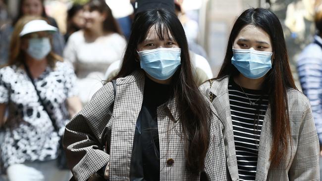 Victoria’s blanket mask rule frustrated people who should have been encouraged to take personal responsibility. Picture: Getty Images