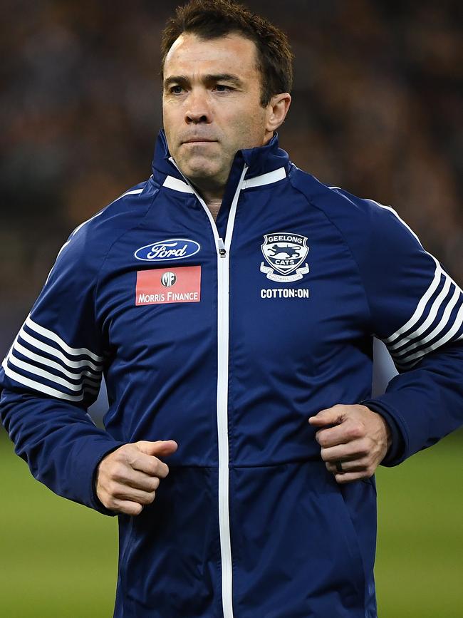 Chris Scott’s weather radar was off. Pic: Getty Images