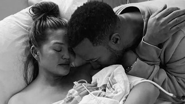 In October, Chrissy Teigen and John Legend shared the loss of third son, Jack. Picture: Instagram / Chrissy Teigen