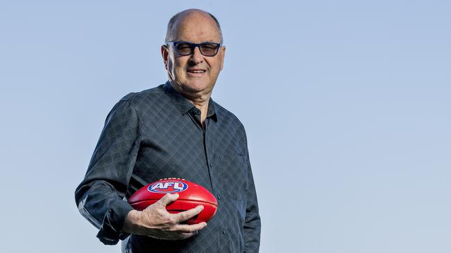 Tony Cochrane says the footy world will hear less from him. Picture: Jerad Williams