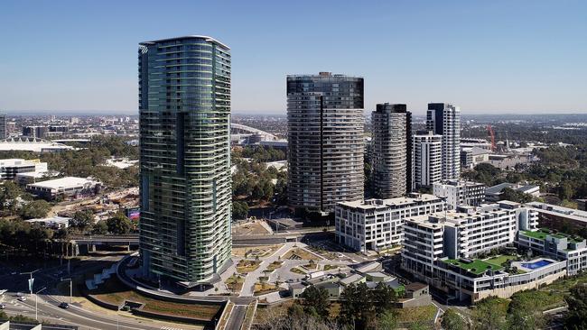 Opal Tower Sydney Olympic Park, Sydney Picture: Bates Smart Image sourced from: https://www.batessmart.com/bates-smart/projects/sectors/residential/site-68-sydney-olympic-park/