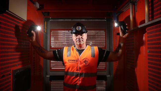 John Setka, Victorian Union Leader of the CFMEU in Melbourne. Photo: Stuart McEvoy for The Australian.