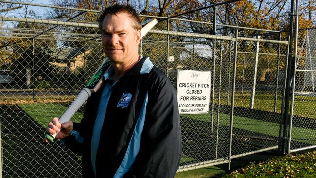 Goodwood Cricket Club president Warwick Potts. Picture: AAP Image/Morgan Sette