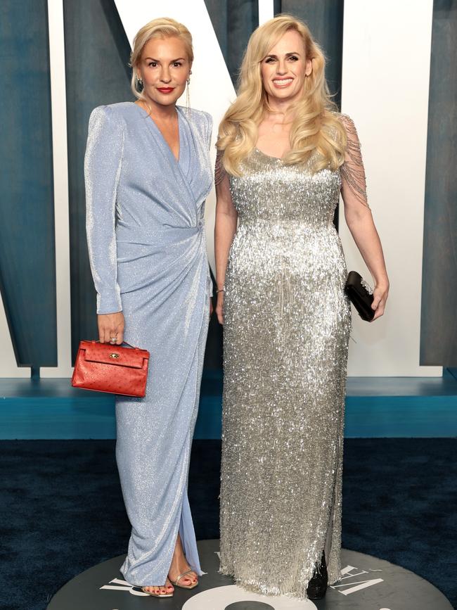 The couple at the 2022 Vanity Fair Oscar Party.