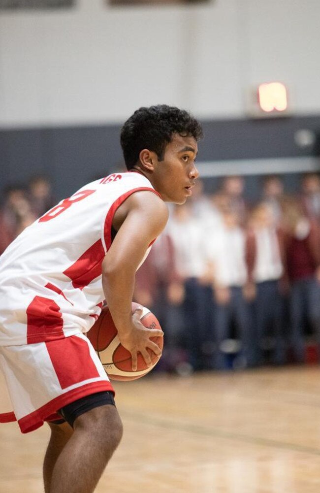 Ipswich Grammar's Mikel Tokiyawa.