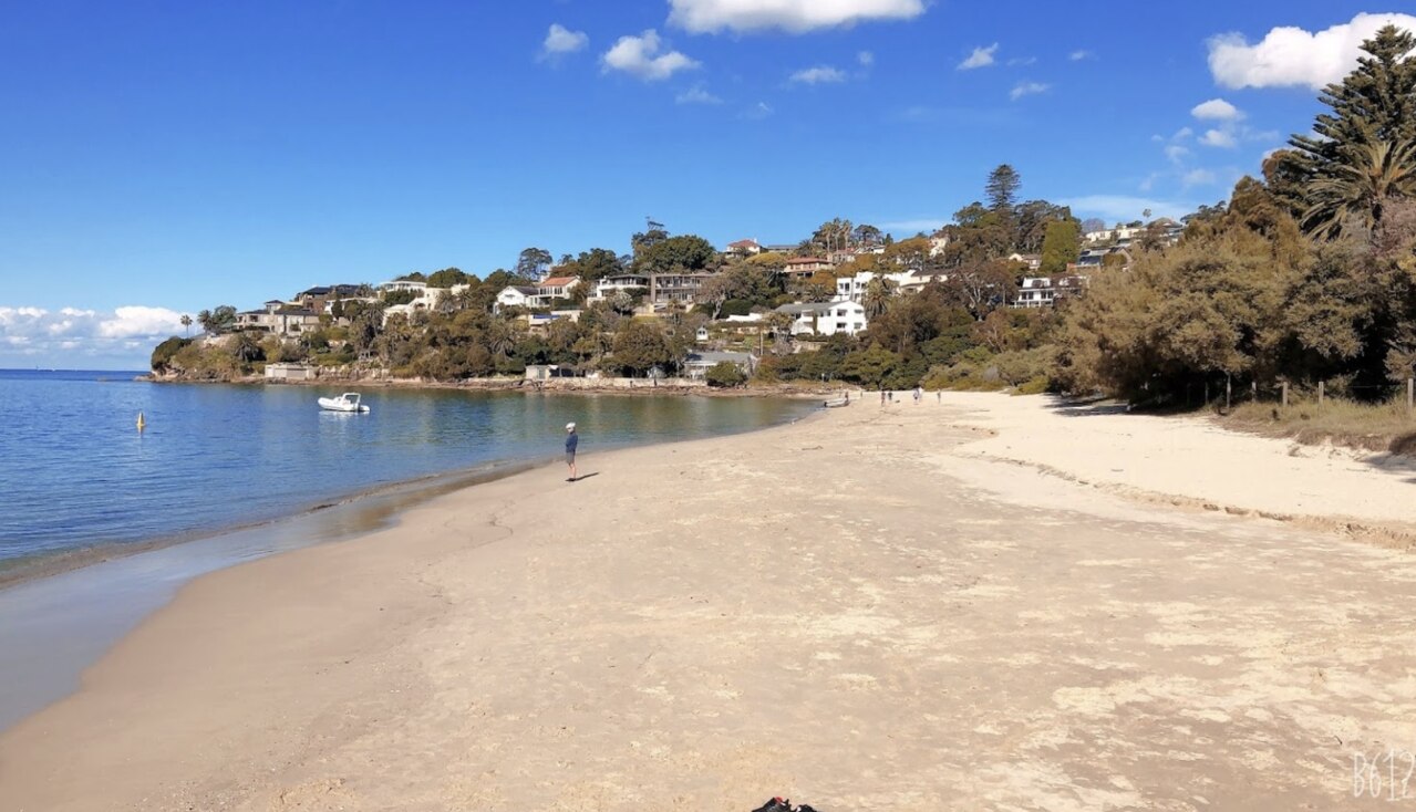 The woman was bitten at Chinamans Beach, close to Mosman and Balmoral Beach.