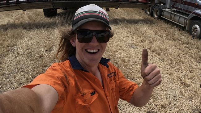 Mark Merrett has built a huge online following for his vlogs and YouTube channel, giving people insight into the realities of farming. Picture: Supplied