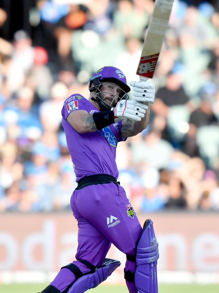 Matthew Wade went big in both games of Hobart’s Round 12 double.