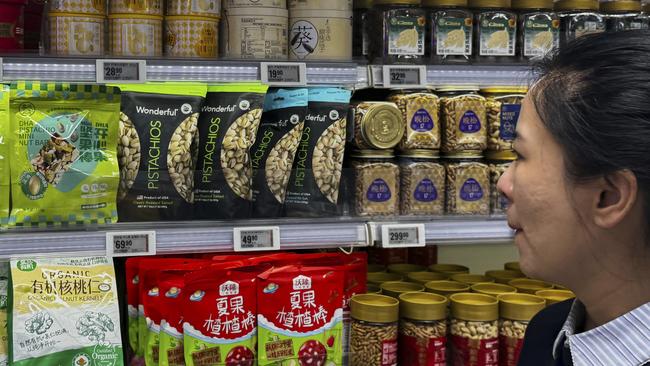 Trade wars go both ways, and US exports to China were hit too. Picture: AP/Andy Wong
