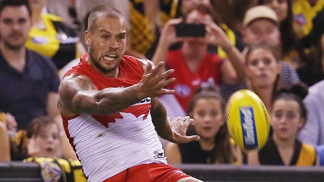 Sydney has no plans to trade Lance Franklin. Picture: Michael Klein