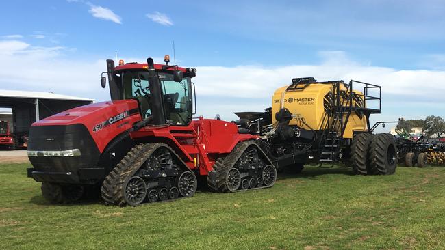 Top seed: The Seedmaster Nova air cart will be on display at the Sunrise Ag site at the field days.