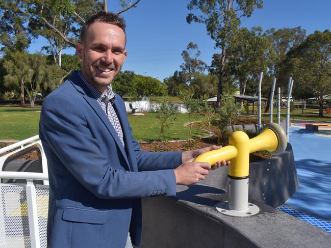 Fraser Coast Regional Councillor Daniel Sanderson.