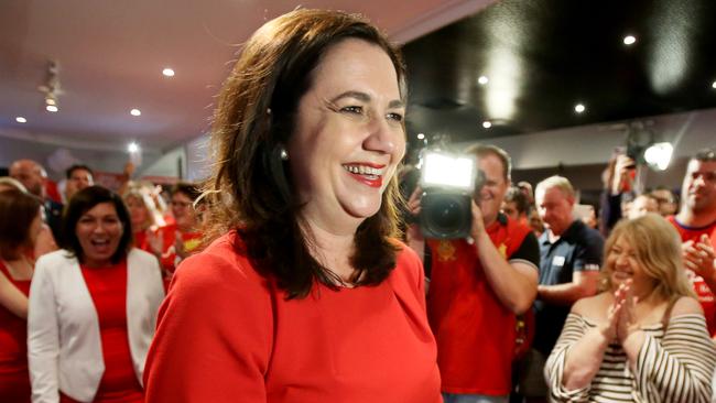 Annastacia Palaszczuk promising transparency and “good, honest government”. File picture