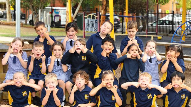 Ashby Primary School 2025 Prep B front Aria Wadey-Hanson, Alfie Davis, Gabe Paquola,Octavia Klaassen, Benji Davis, Zac Pag-Ong. Middle Annie Zehnwirth, Mitch Amor, Mila Flaccavento, Gus IÃ•Anson, William Thorgood, Aiza Khan, Charlotte Moore, Ferhin Azizi. Back Orlando Krnjeta, Phoebe Mayall, Arthur Collings, Miller Moore