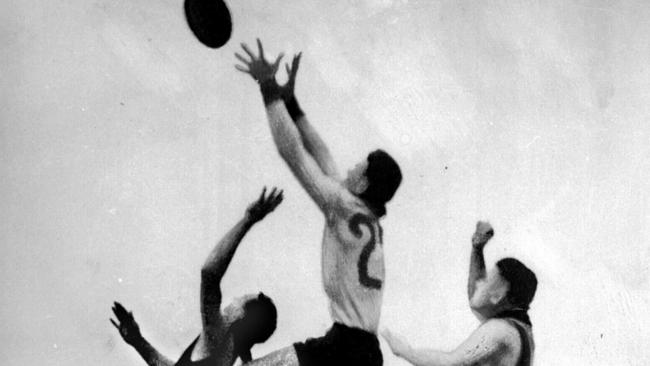 AFL player Bob Pratt who played for South Melbourne 1930-1939 & 1946 in undated pic. Australian Rules A/CT