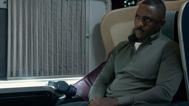 We’d all much rather Idris Elba on a plane than the seemingly ubiquitious snake. Picture: AppleTV+