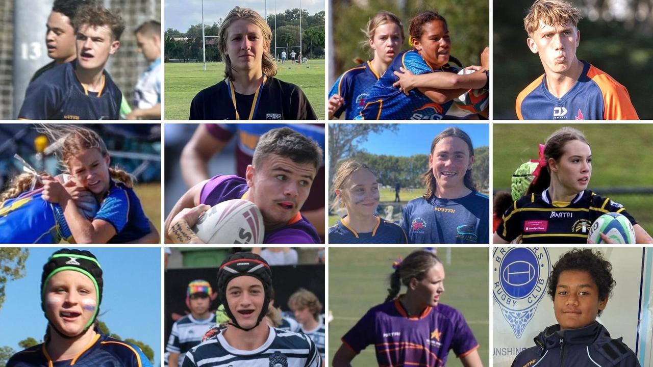 Some of the Sunshine Coast's best young rugby union talents.