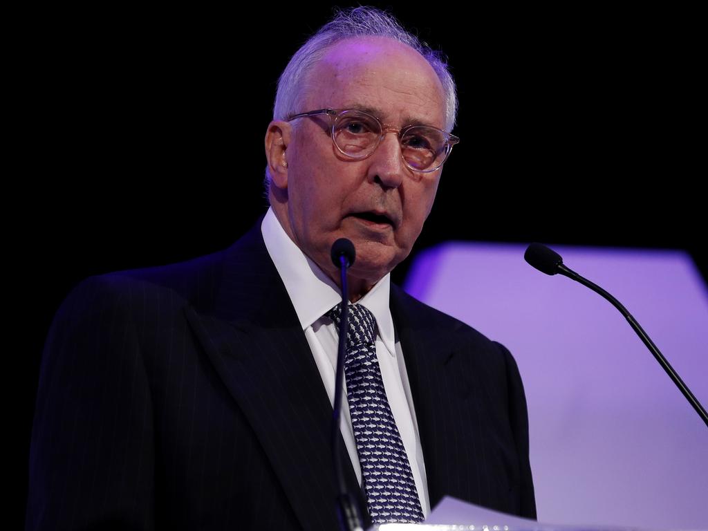 Paul Keating says superannuation can keep the economy ticking over. Picture: Nikki Short