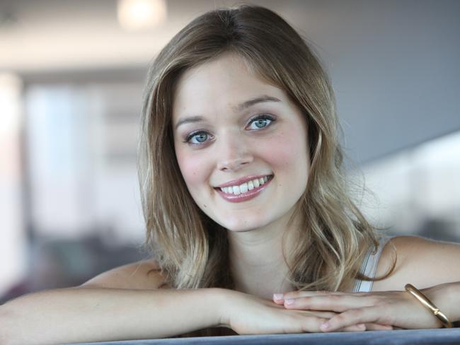 Actor Bella Heathcote will appear alongside Sean Penn in the new TV series. Picture Bob Barker